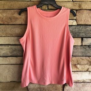 Freely pink ribbed sleeveless active Tank Top New Medium